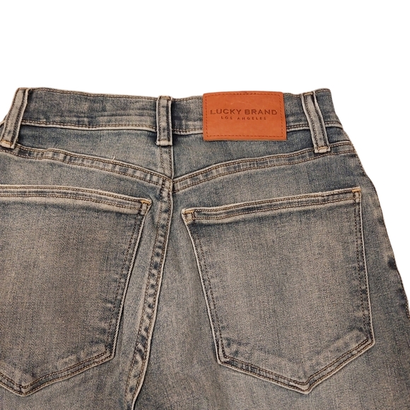 Lucky Brand Women's High-Rise Skinny Bridgette Ankle Blue Jeans - Size 2 / 26 - Picture 5 of 9